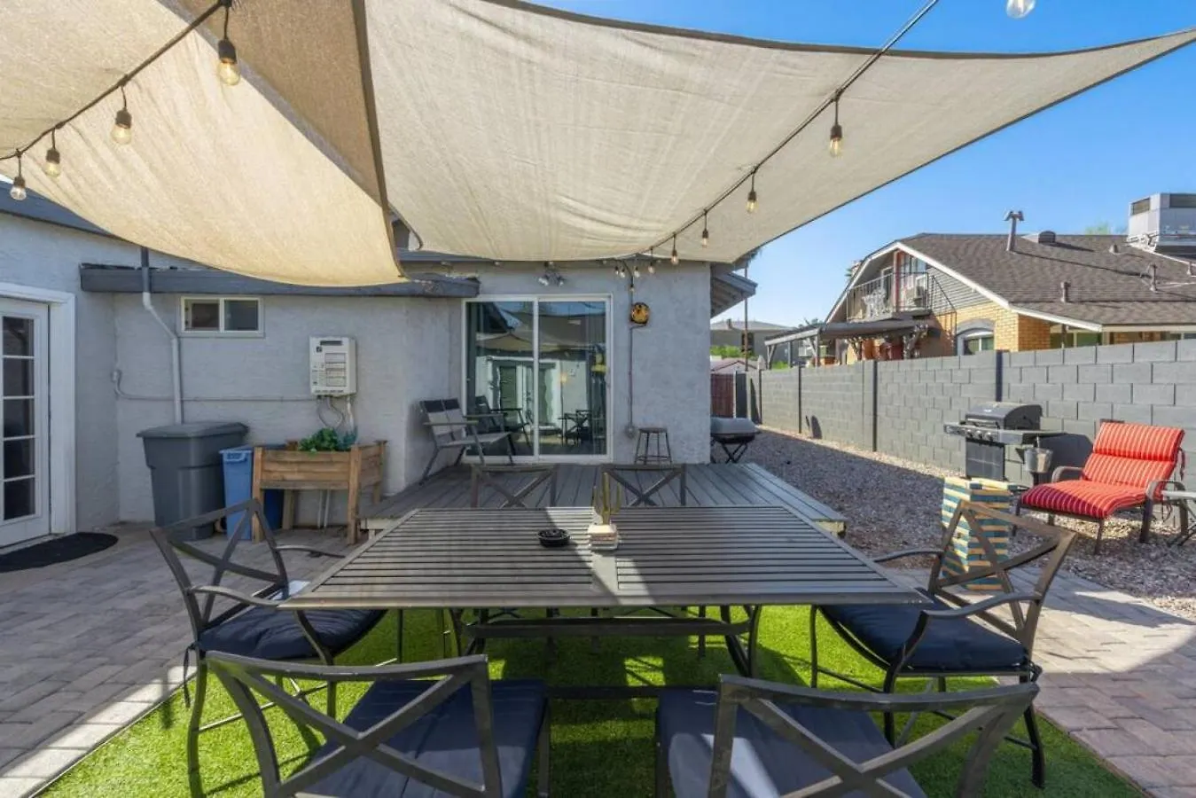 Дом отдыха Central Phoenix Casita With Beautiful Patio - Unit C